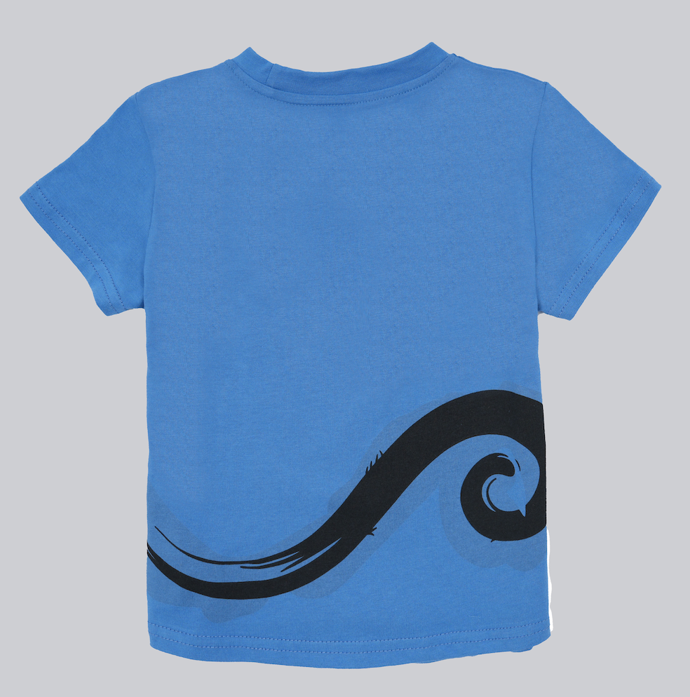 T-shirt imprimé - Bleu